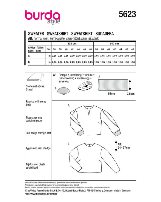 Burda Sewing Pattern 8100
