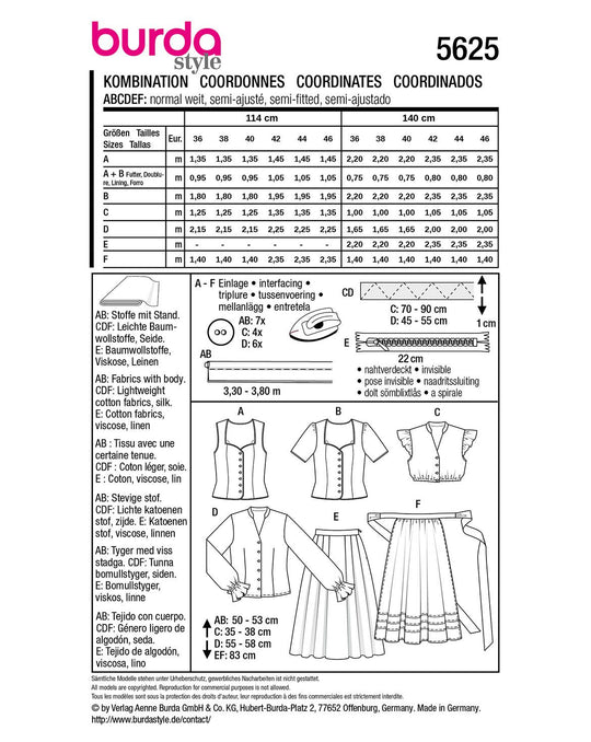 Burda Sewing Pattern 8100