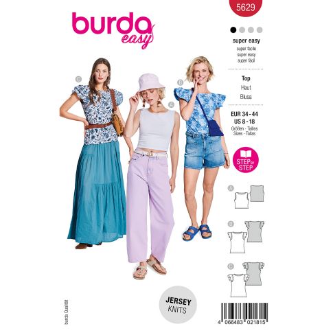 Burda Schnittmuster 5629