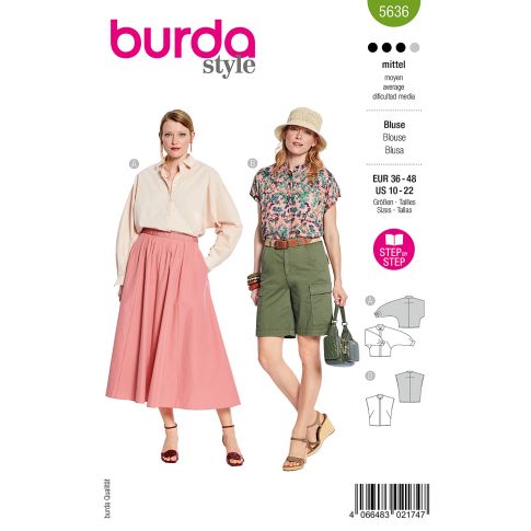 Burda Sewing Pattern 5636