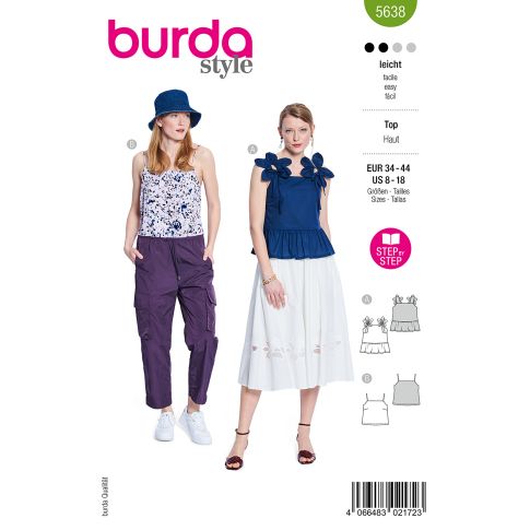 Burda Schnittmuster 5638