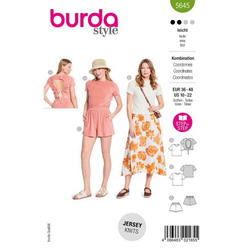 Burda Sewing Pattern 5645