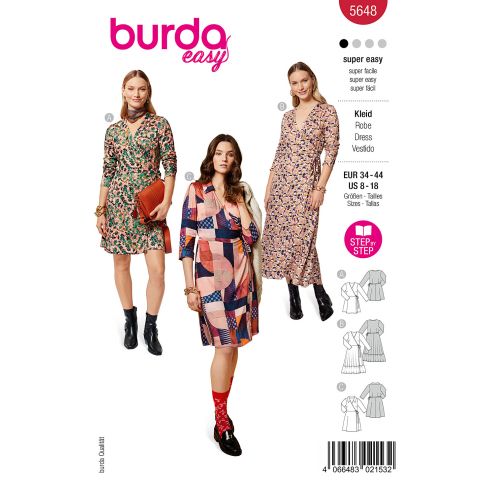 Burda Schnittmuster 5648