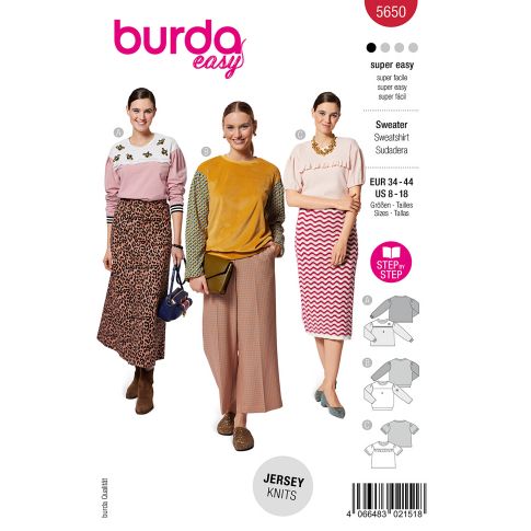Burda Sewing Pattern 5650