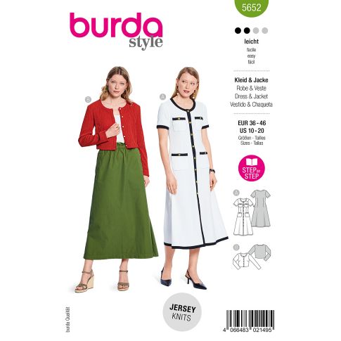 Burda Sewing Pattern 5652