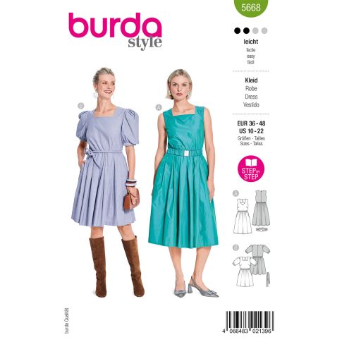 Burda Sewing Pattern 5668