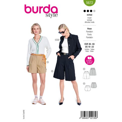 Burda Sewing Pattern 5672