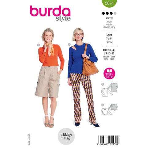 Burda Sewing Pattern 5674