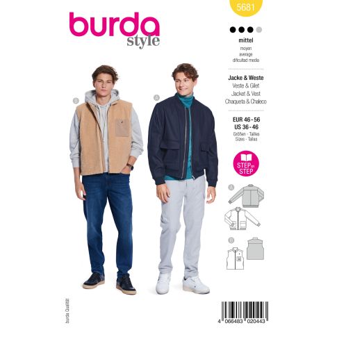 Burda Schnittmuster 5681