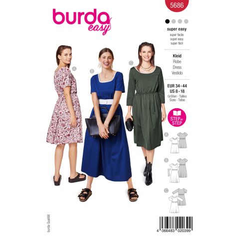 Burda Schnittmuster 5686