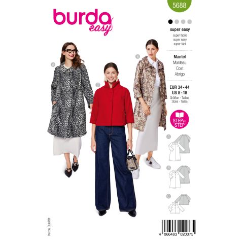 Burda Schnittmuster 5688