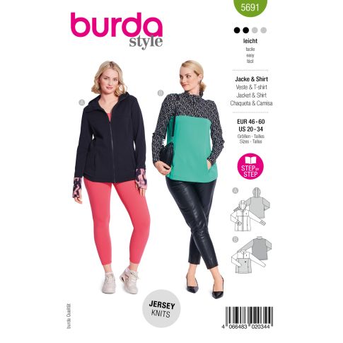 Burda Schnittmuster 5691