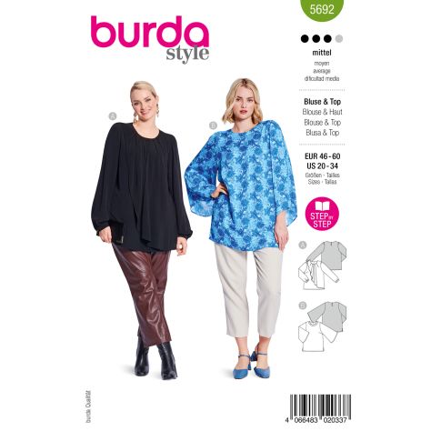 Burda Schnittmuster 5692