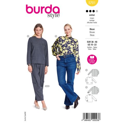 Burda Schnittmuster 5701