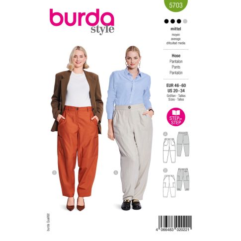 Burda Schnittmuster 5703