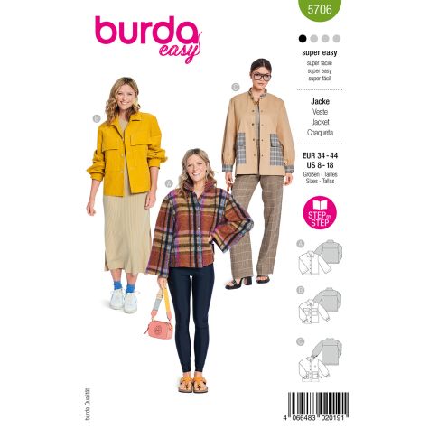 Burda Schnittmuster 5706