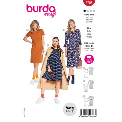 Burda Schnittmuster 5708