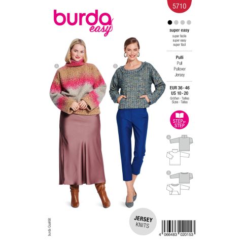 Burda Schnittmuster 5710