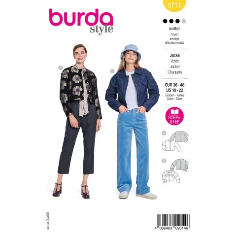Burda Schnittmuster 5711