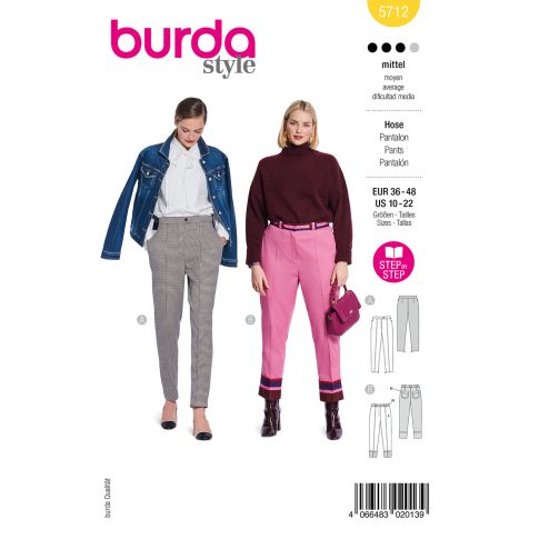 Burda Schnittmuster 5712