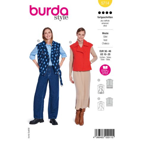 Burda Schnittmuster 5714