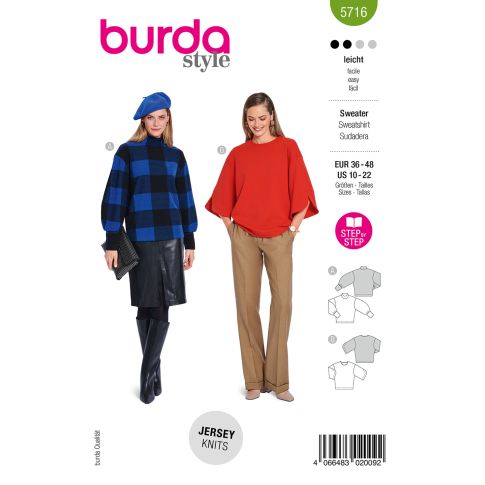 Burda Sewing Pattern 5716