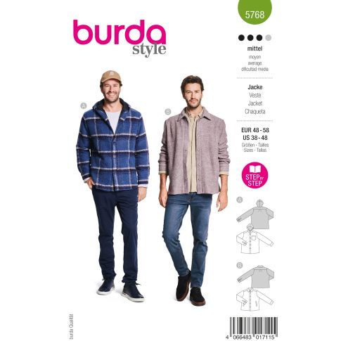 Burda Schnittmuster 5768