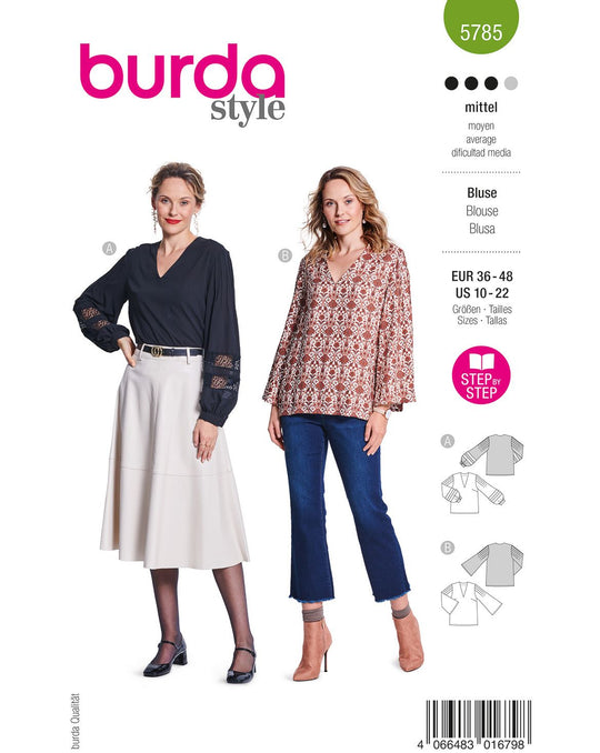 Burda Schnittmuster 5785