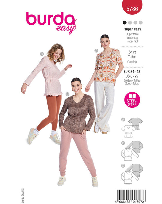 Burda Schnittmuster 5786