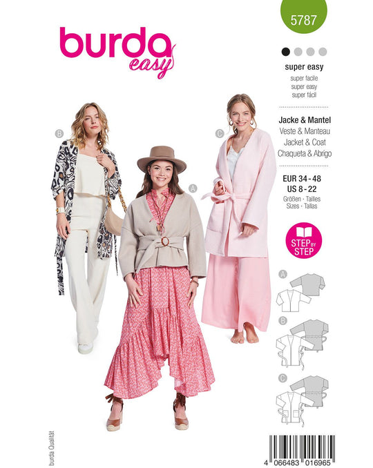 Burda Schnittmuster 5787