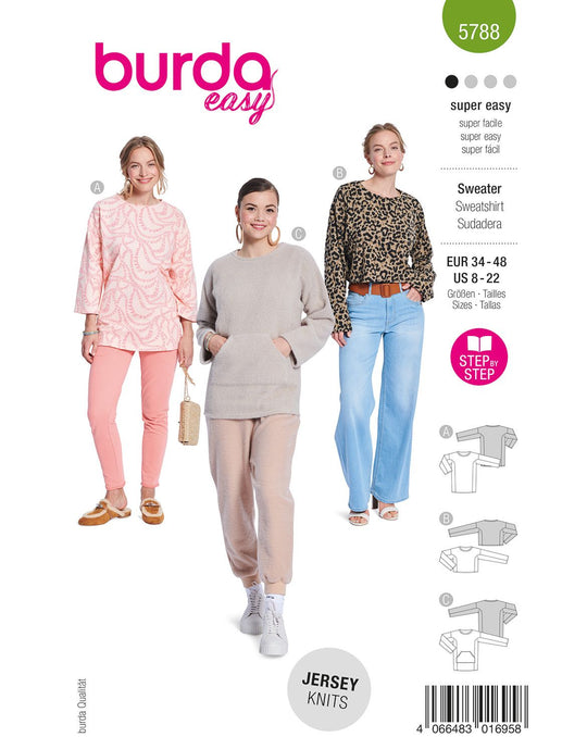 Burda Schnittmuster 5788