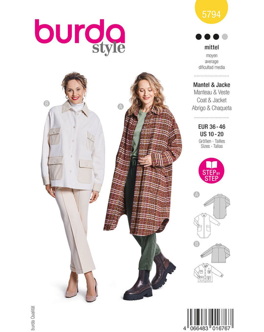 Burda Schnittmuster 5794
