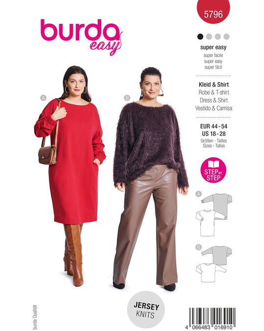 Burda Schnittmuster 5796