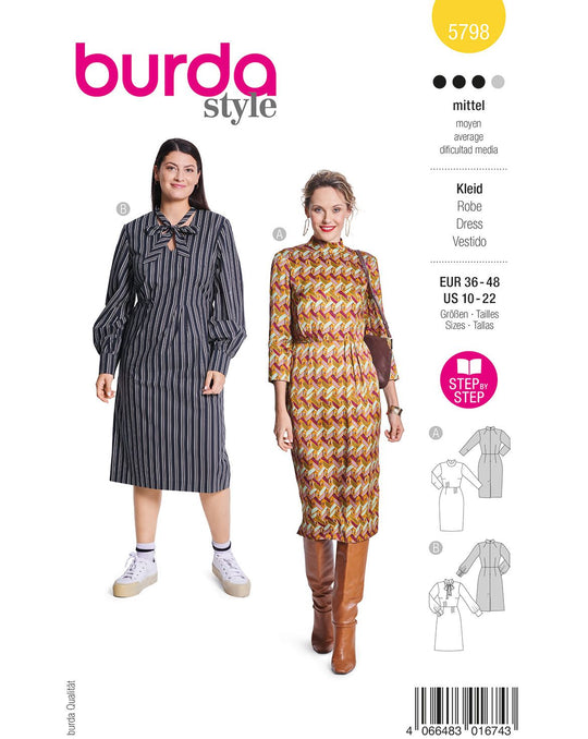 Burda Schnittmuster 5798