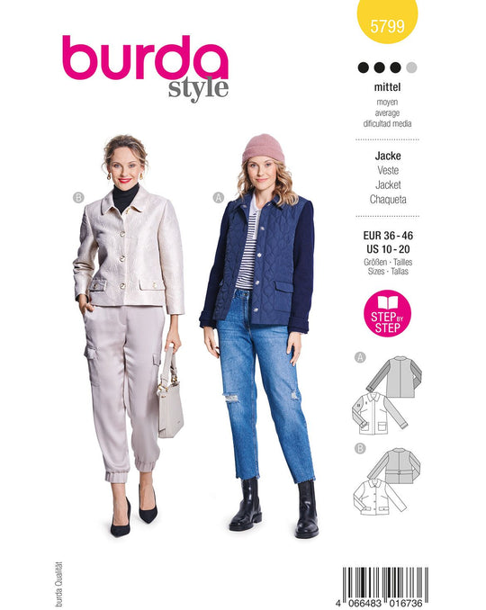 Burda Schnittmuster 5799
