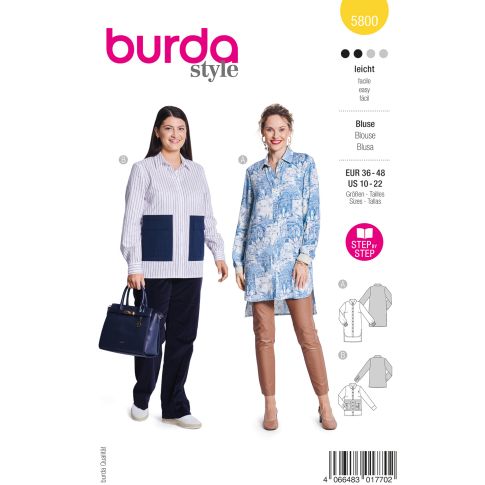 Burda Schnittmuster 5800