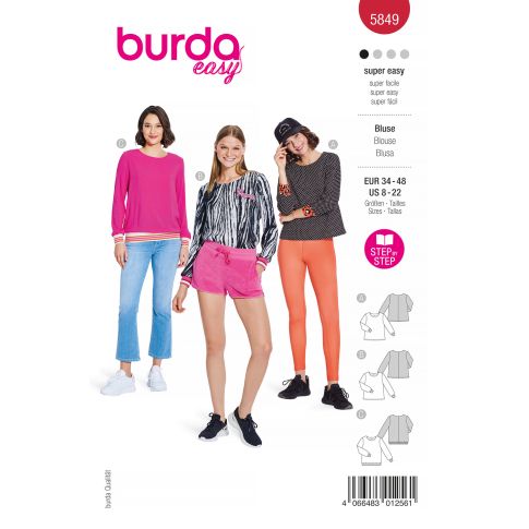 Burda Schnittmuster 5849