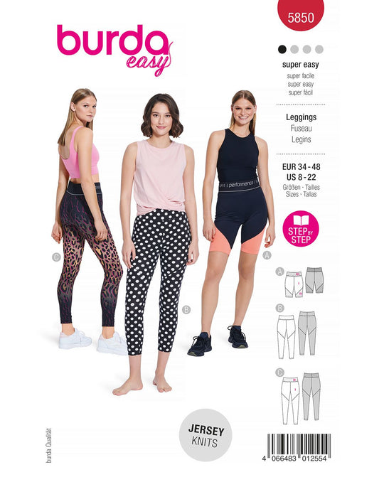 Burda Schnittmuster 5850