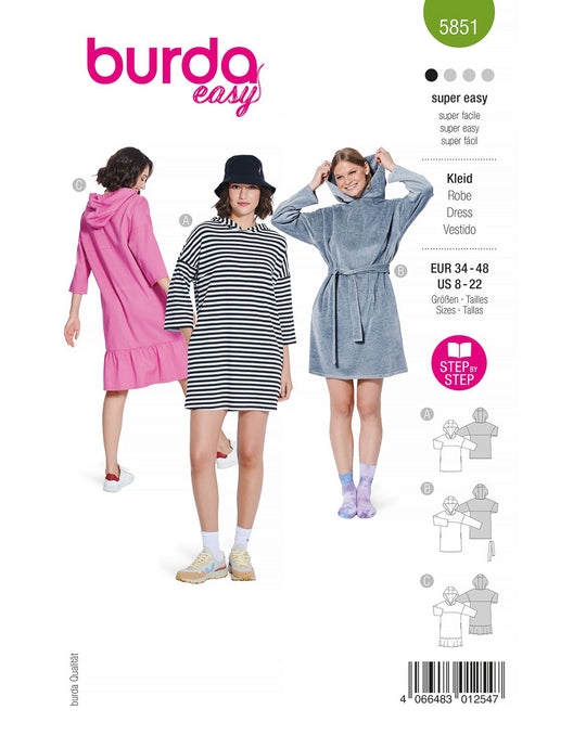 Burda Schnittmuster 5851