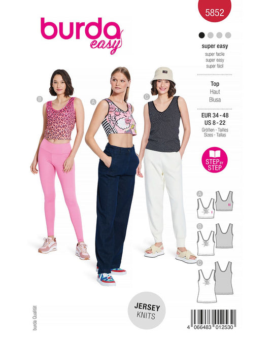 Burda Schnittmuster 5852