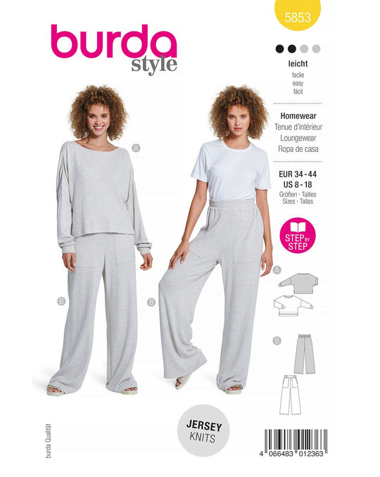 Burda Schnittmuster 5853