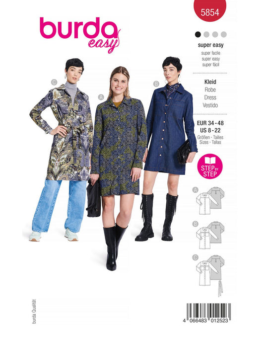 Burda Schnittmuster 5854