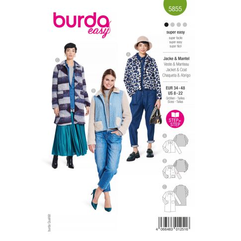 Burda Sewing Pattern 5855