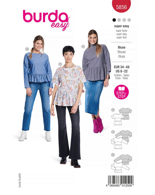 Burda Schnittmuster 5856