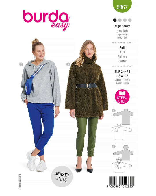 Burda Schnittmuster 5867