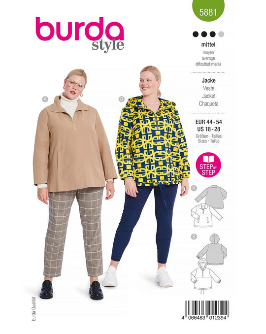 Burda Schnittmuster 5881