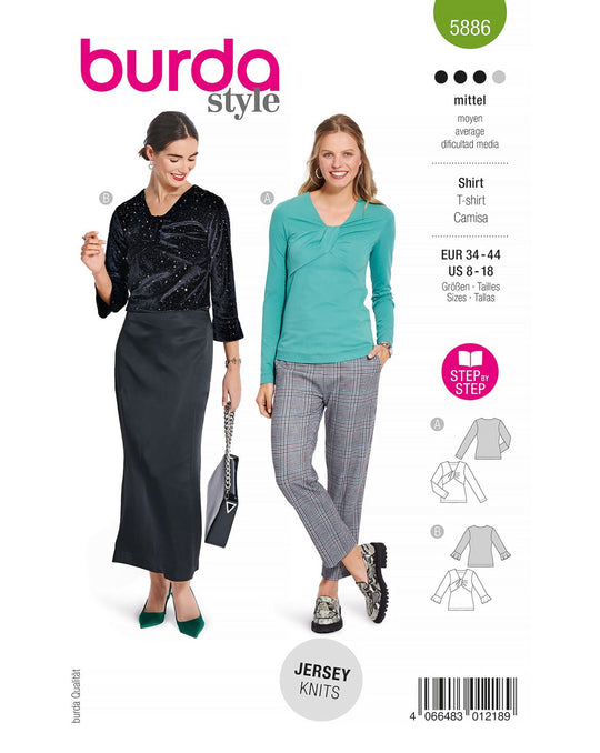 Burda Schnittmuster 5886