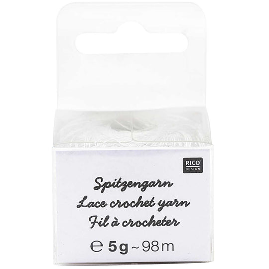 Rico Design Lace Yarn 5g 98m White