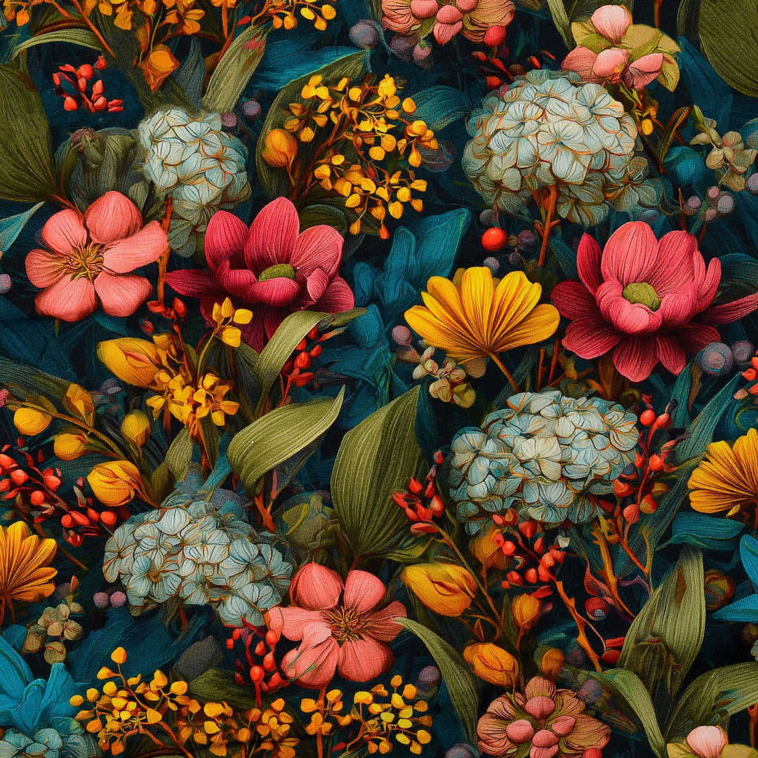 French Terry - Flower Paradise