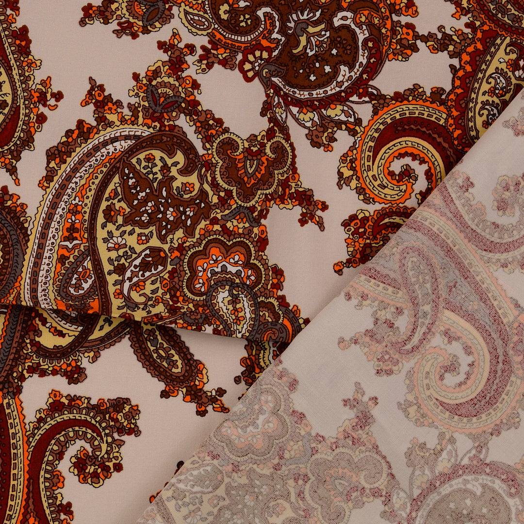 Strech Popeline - Paisley